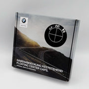 4er Set BMW Nabendeckel Feststehend All Black nabennerd24.de