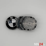 4er Set BMW Nabendeckel Klassisch All Black nabennerd24.de