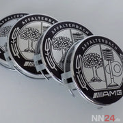 4er Set Mercedes-Benz AMG Nabendeckel Affalterbach Style 75mm nabennerd24.de