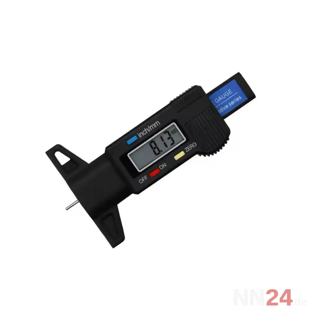 Digitaler Reifenprofilmesser mit LCD-Anzeige nabennerd24.de